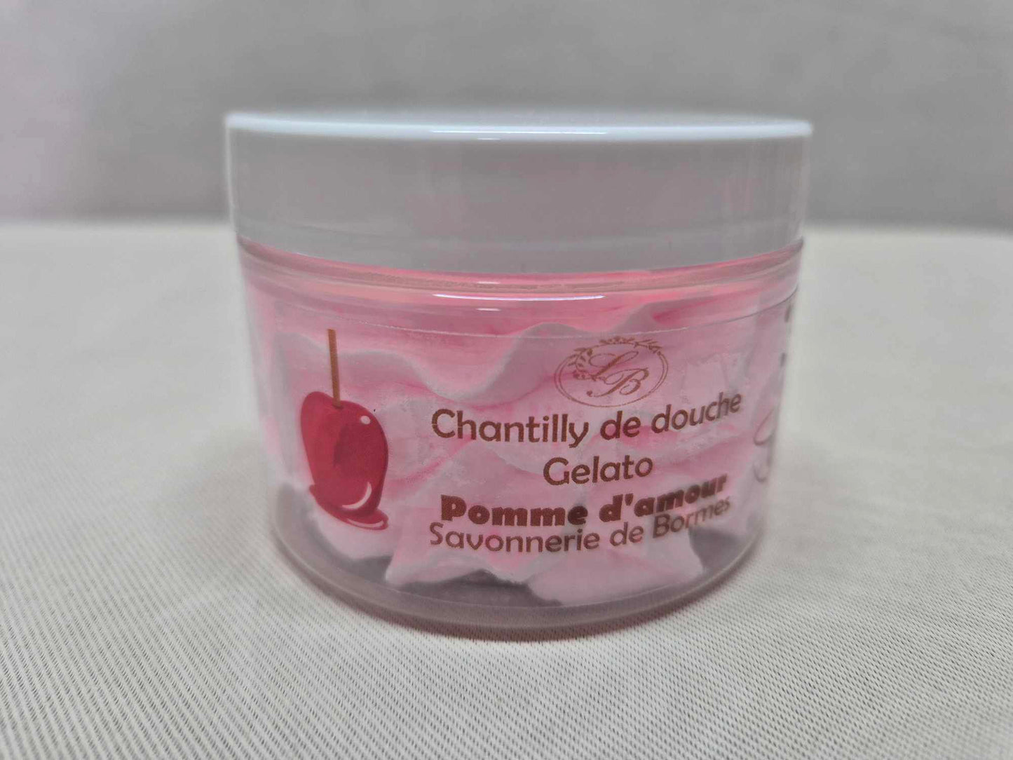 Chantilly de douche Pomme d'Amour