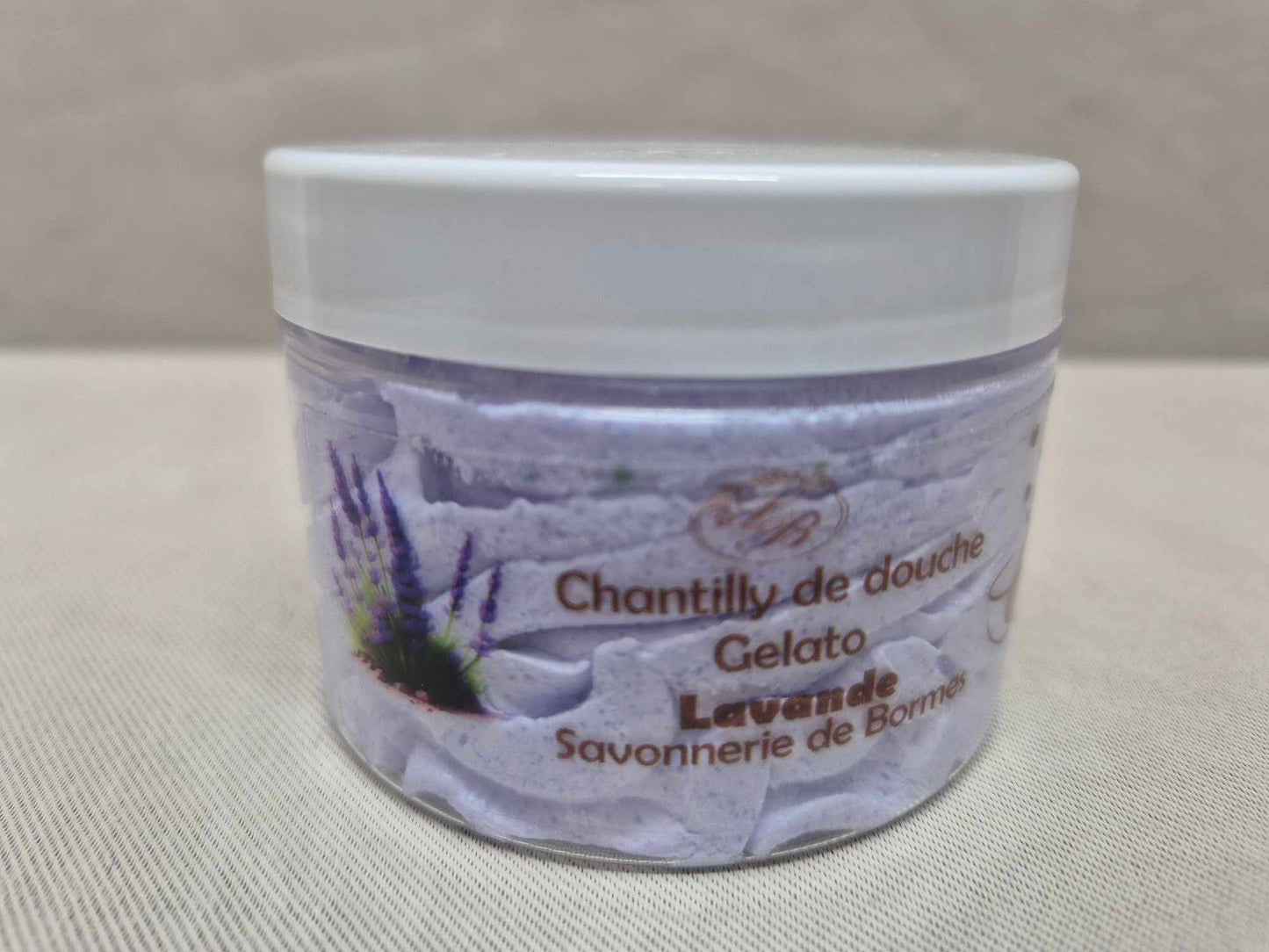 Chantilly de douche Lavande