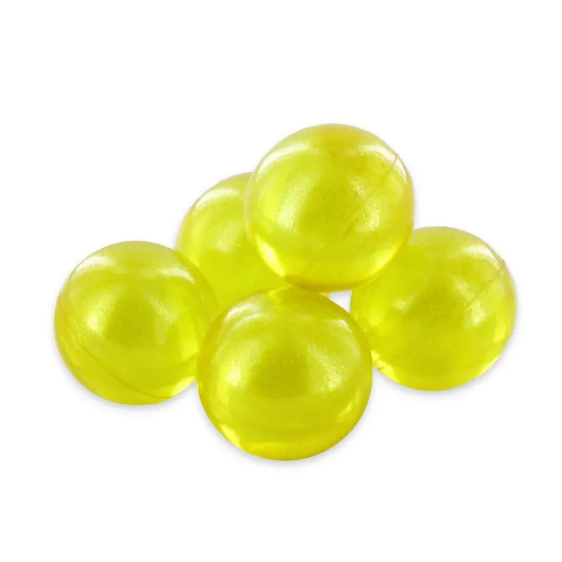 Perle de bain jaune verveine citron